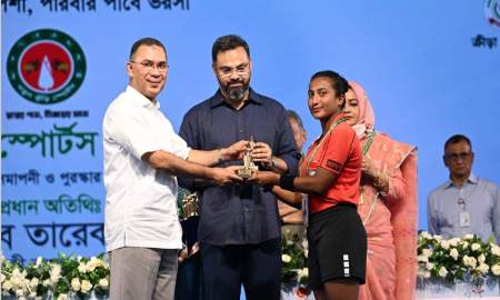 নিজেকে ছোট ভাববে না — ক্ষুদে খেলোয়াড়দের উদ্দেশে প্রধানমন্ত্রী