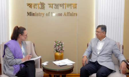স্বরাষ্ট্রমন্ত্রীর সঙ্গে আন্তর্জাতিক অভিবাসন সংস্থার চিফ অব মিশনের সাক্ষাৎ