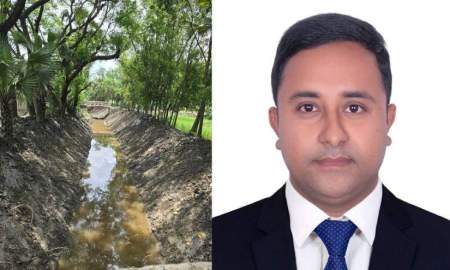 খাল পুনঃখনন শেষে ৬১ লাখ টাকা ফেরত দিলেন ইউএনও