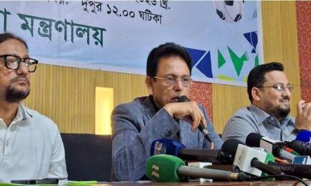 গোল্ডকাপ ফুটবলে মাদ্রাসা-স্কুল-কলেজের বালিকাদের অংশগ্রহণ ঐচ্ছিক