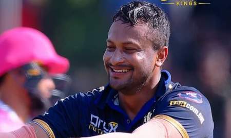 এলপিএলে জ্বলে উঠলেন সাকিব, অলরাউন্ডার পারফরম্যান্সে জিতল দলও