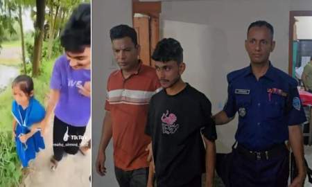 স্কুল থেকে ফেরার পথে শিশুকে উত্ত্যক্ত, টিকটকে ভিডিও ভাইরালের পর যুবক গ্রেপ্তার