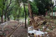 অবসর কাটানোর স্থান ময়লার ভাগাড়ে পরিণত, শিক্ষার্থীদের ক্ষোভ