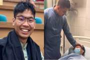 হাসপাতালে ভর্তি সর্বমিত্র চাকমা