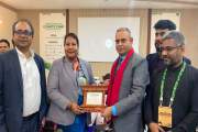 আন্তর্জাতিক জলবায়ু ক্যাম্পে সম্মাননা পেলেন স্টামফোর্ড বিশ্ব…