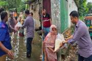 আনোয়ারায় পানিবন্দি সহস্রাধিক পরিবারকে ত্রাণ দিলেন ইউএনও