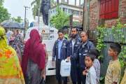 বানবাসি মানুষের জন্য ২০ হাজার লিটার বিশুদ্ধ পানি দেবে জনস্ব…