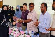 নবীন শিক্ষার্থীদের পদচারণায় মুখর পাবিপ্রবি ক্যাম্পাস