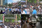 উত্তরায় সড়ক অবরোধের চেষ্টা এইচএসসি পরীক্ষার্থীদের