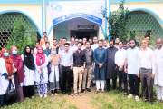 সাতকানিয়ায় বন্যা পরবর্তী বিনামূল্যে চিকিৎসা ও ঔষধ বিতরণ করল…