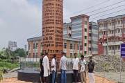 জামালপুরে জুলাই স্মৃতি স্তম্ভে আগুন