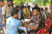 সীমান্তবর্তী ৭০০ মানুষকে বিনামূল্যে চিকিৎসা দিল বিজিবি