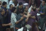 বিধানসভা থেকে চ্যাংদোলা করে বের করা হল কুণাল ঘোষকে