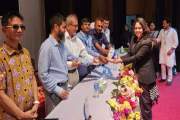 ঈশা খাঁ ইউনিভার্সিটিতে নবীন আইনজীবীদের সংবর্ধনা