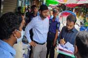 ফেনীতে ৩৩০ কেজি নিষিদ্ধ পলিথিন জব্দ, ৪ ব্যবসায়ীকে জরিমানা