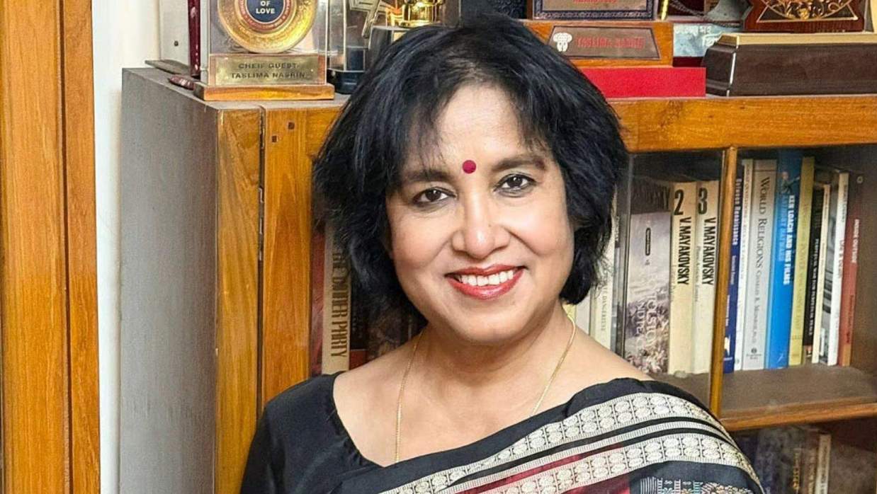 নারীবাদী লেখিকা তসলিমা নাসরিন