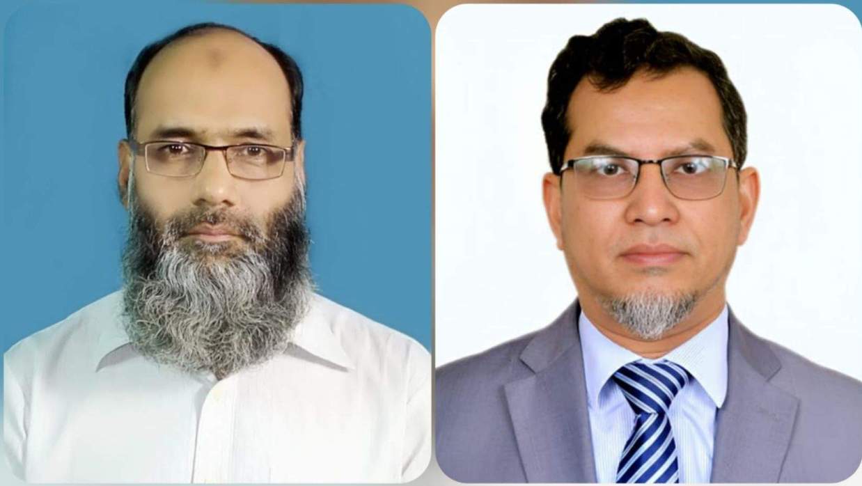 অধ্যাপক ড. মো. হাম্মাদুর রহমান ও অধ্যাপক ড. এ. কে. এম. আদহাম