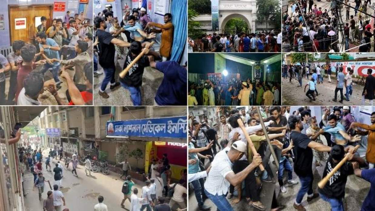 হঠাৎ উত্তপ্ত হয়ে উঠেছে দেশের শিক্ষাঙ্গন