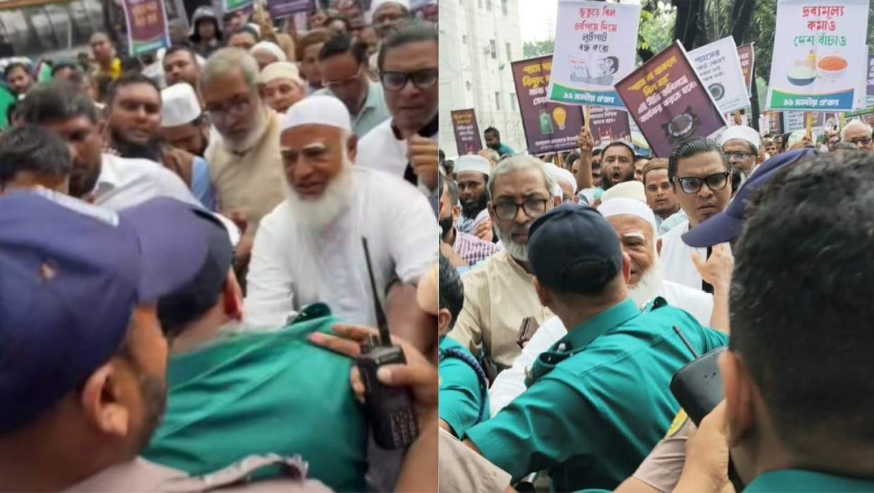পুলিশের বাঁধার মুখে ১১ দল