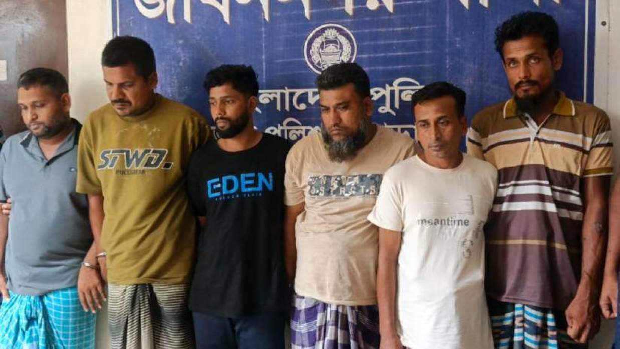 ট্রান্সফরমার চোর চক্রের গ্রেপ্তার ছয় সদস্য