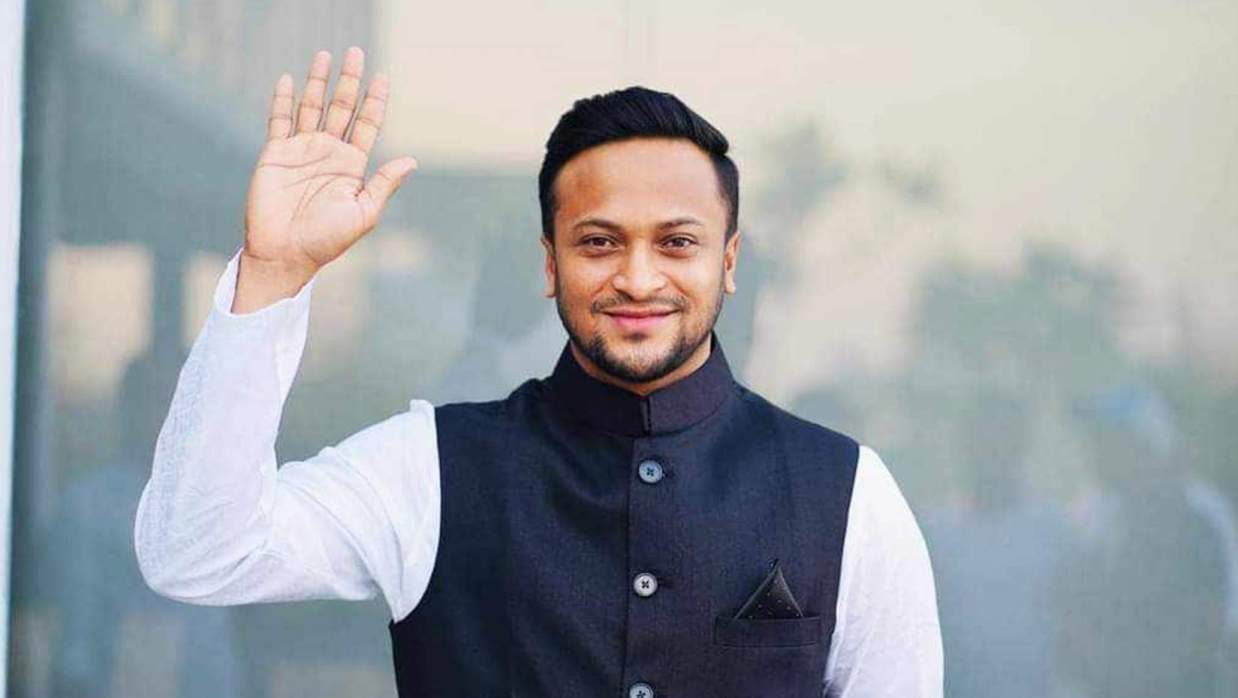 আওয়ামী লীগের টিকিটে রাতের ভোটের এমপি ও ক্রিকেটার সাকিব আল হাসান
