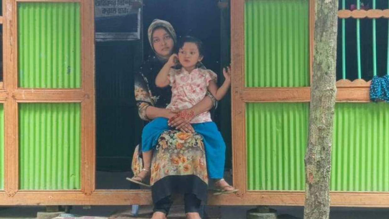 জুলাই শহীদ হাসনাইনের স্ত্রী মাইসা আক্তার রুমা বেগম