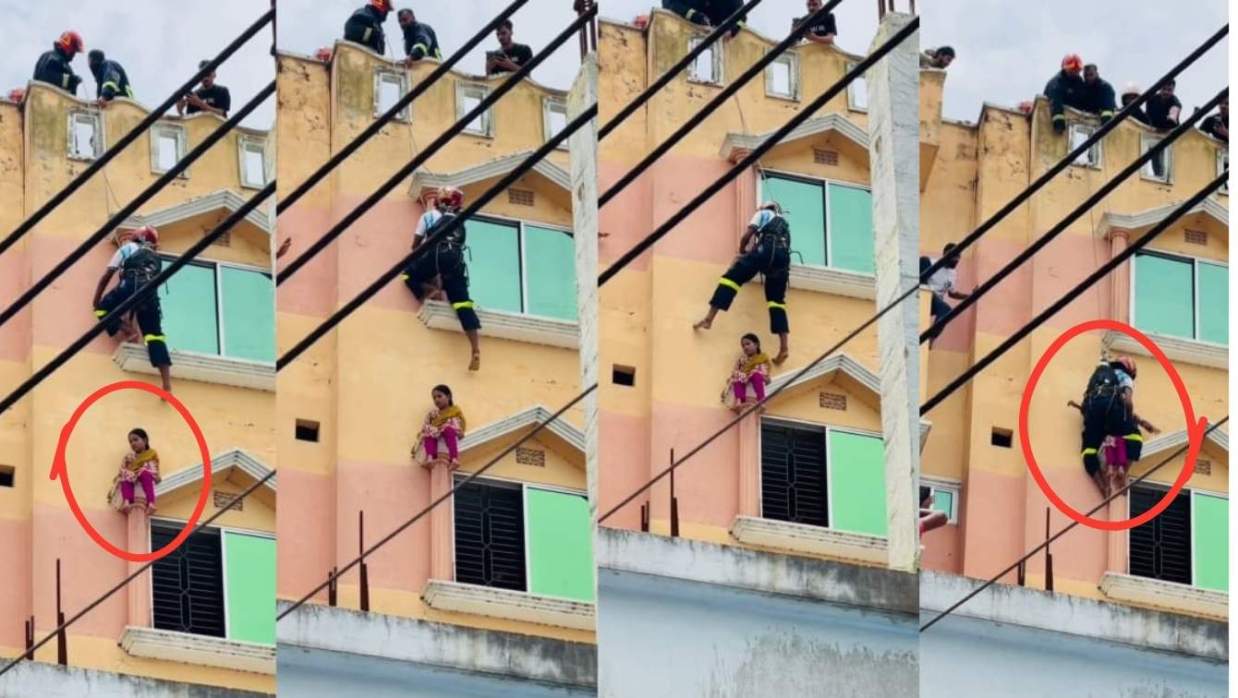 মাদ্রাসায় যেতে অনিচ্ছা, পালাতে গিয়ে কার্নিশে আটকা ১২ বছরের ইয়াসমিন