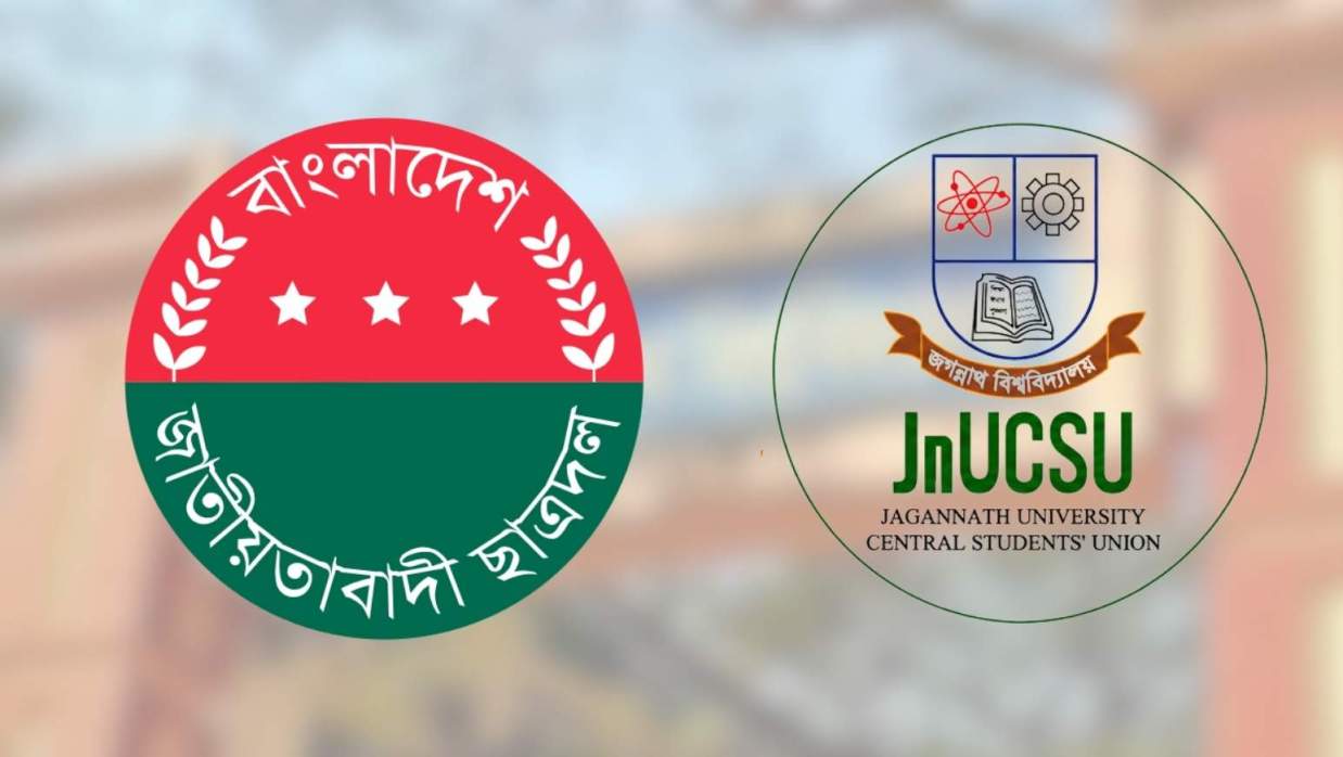 ছাত্রদল ও জকসুর লোগো
