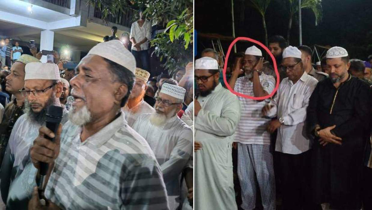 বাবার জানাজায় কোটালীপাড়া উপজেলা আওয়ামী লীগের যুগ্ম সাধারণ সম্পাদক ও সাবেক পৌর মেয়র কামাল হোসেন শেখ