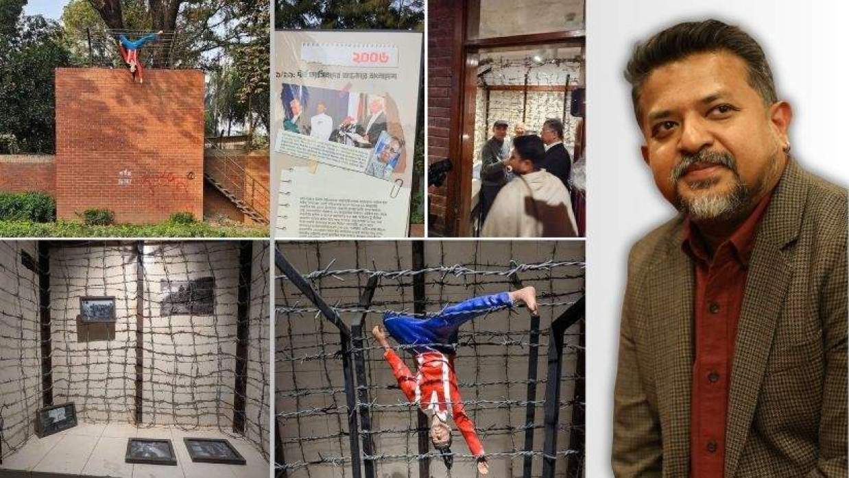 জুলাই যাদুঘর থেকে কাঁটাতারে আটকে থাকা ফেলানীর চিহ্নসহ বিভিন্ন স্মারক সরিয়ে ফেলার অভিযোগ উঠেছে