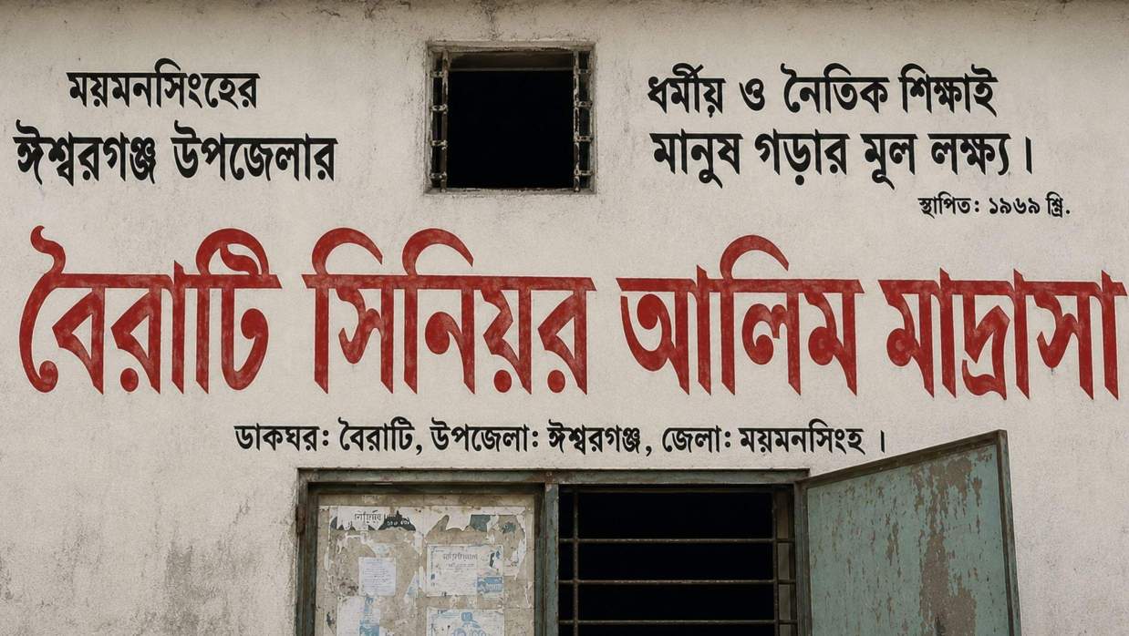 ঈশ্বরগঞ্জ উপজেলার বৈরাটি সিনিয়র আলিম মাদরাসা