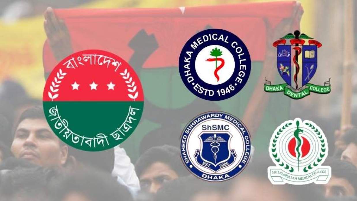 ছাত্রদল ও বিভিন্ন মেডিকেল ও ডেন্টাল কলেজের লোগো