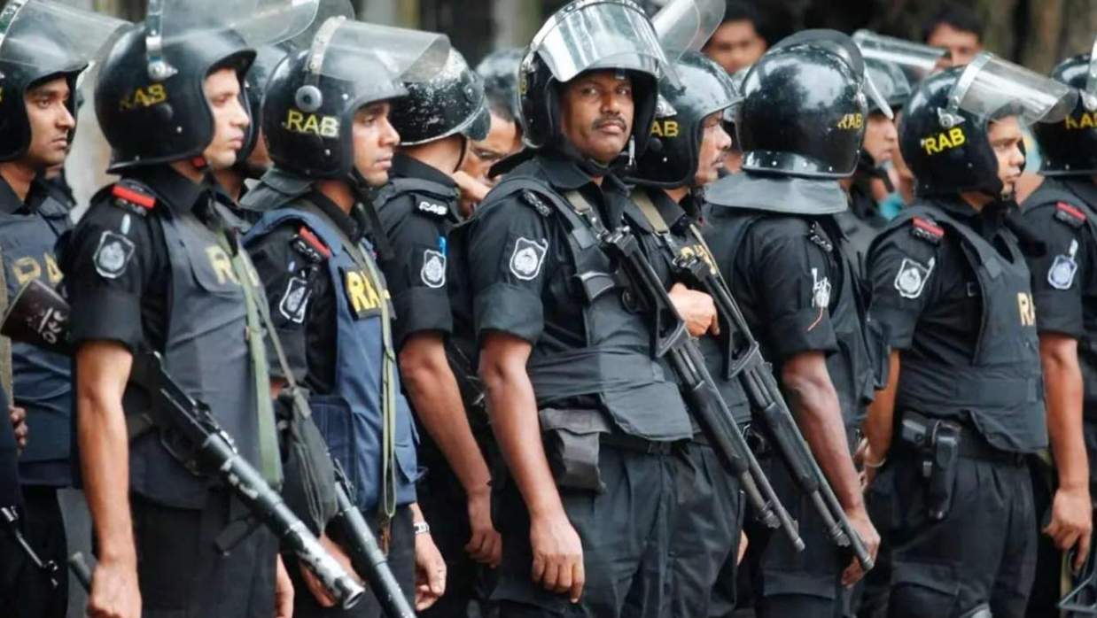 র‌্যাবের বিশেষ নিরাপত্তা