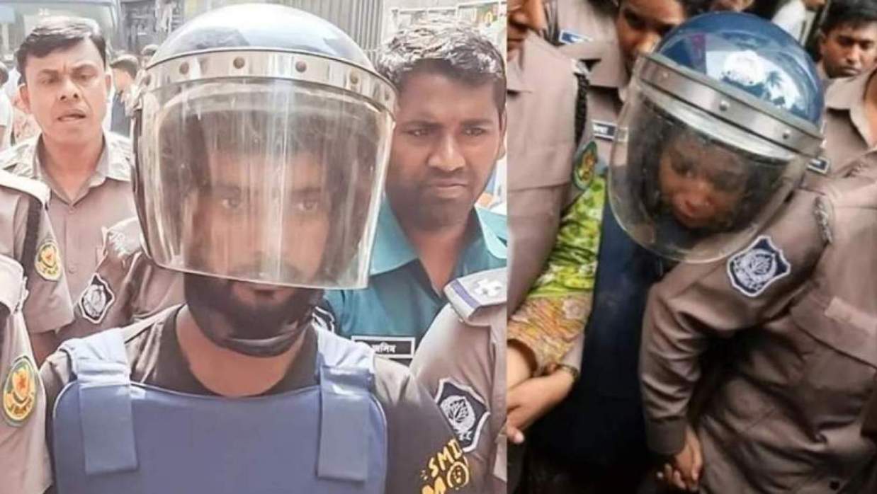 রামিসা হত্যার আসামিকে নেওয়া হচ্ছে আদালতে