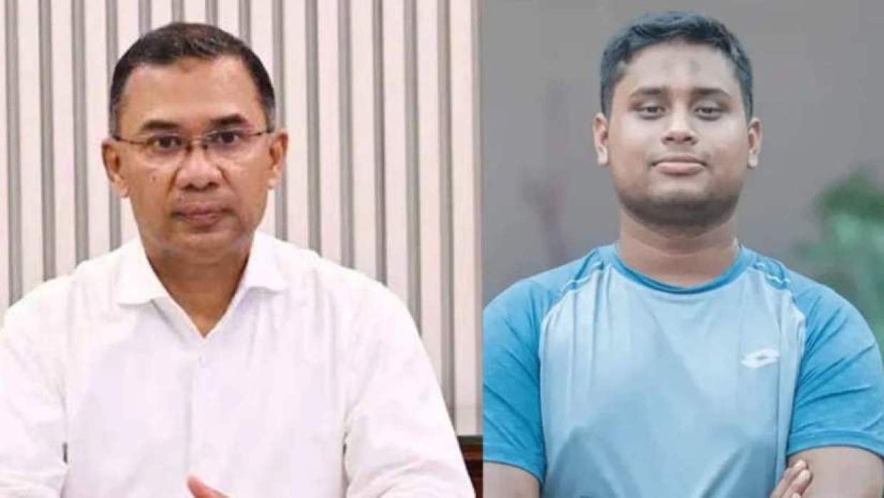 প্রধানমন্ত্রী তারেক রহমান ও হাসনাত আবদুল্লাহ