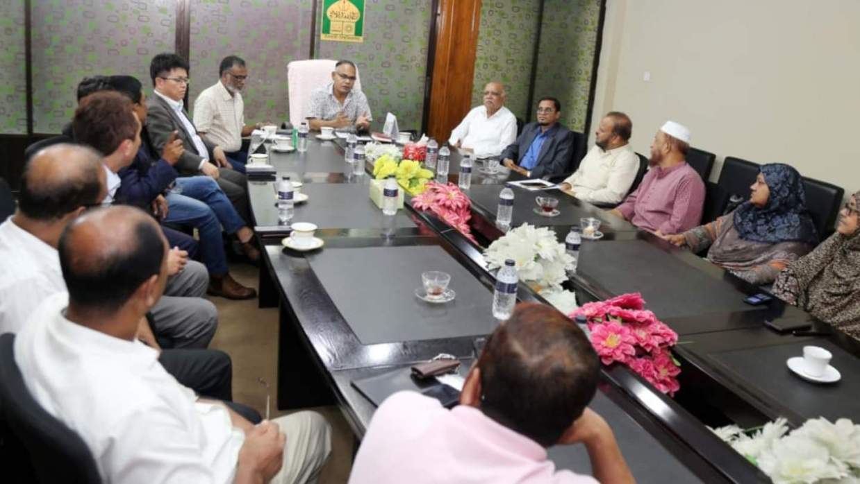 জাপানি প্রতিনিধি দলের সাথে ইবি প্রশাসনের দ্বিপাক্ষিক মতবিনিময় সভা অনুষ্ঠিত