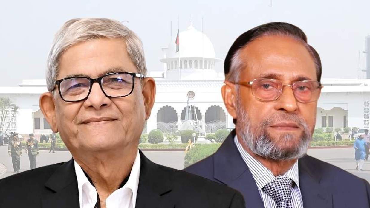 মির্জা ফখরুল ইসলাম আলমগীর ও কর্নেল অলি আহমদ
