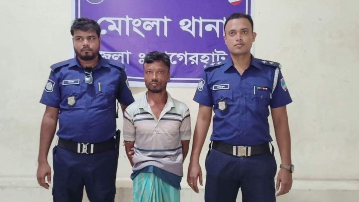 গ্রেপ্তার যুবক সুমন শিকদার