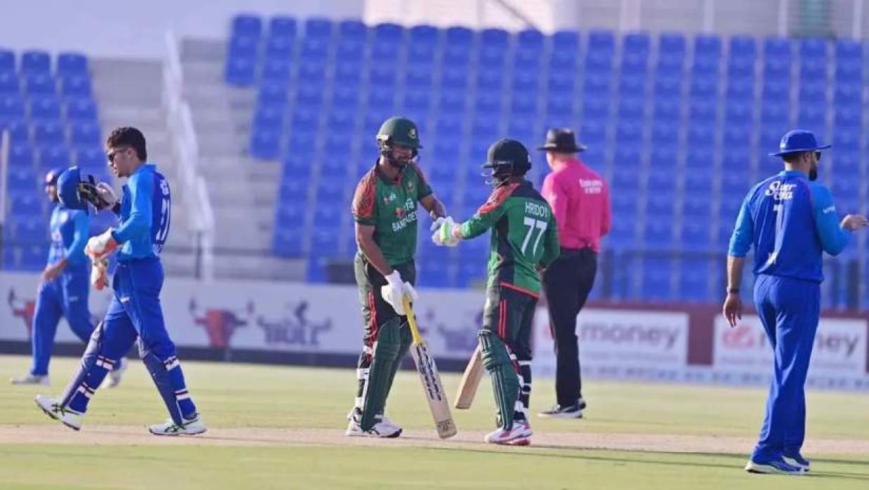 বাংলাদেশ-আফগানিস্তান ম্যাচ 