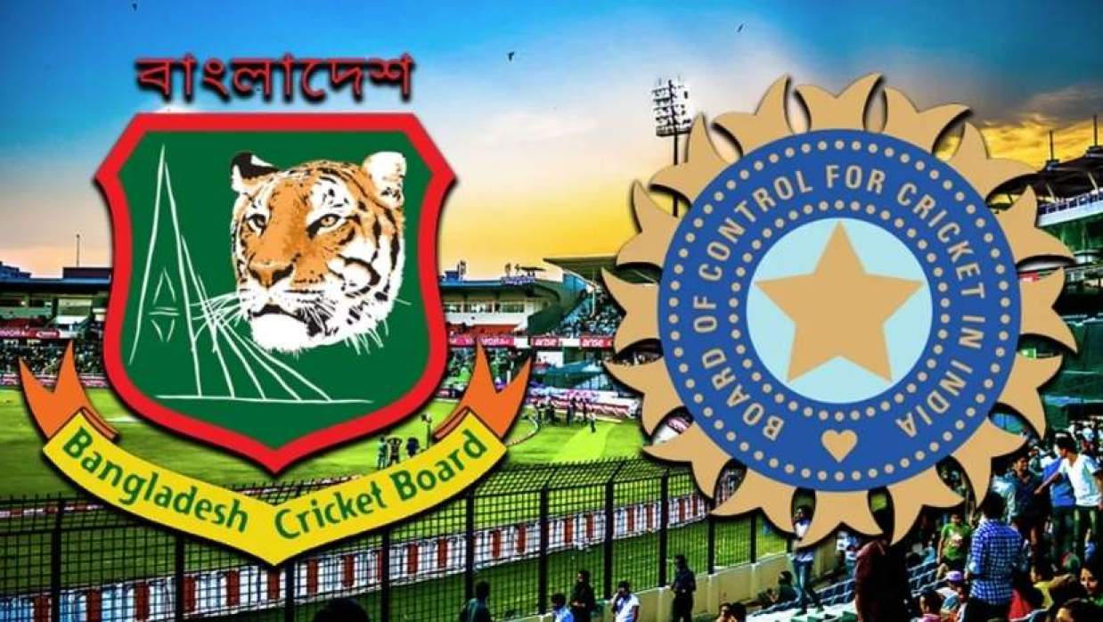  বাংলাদেশ ও ভারত  ক্রিকেট লোগো