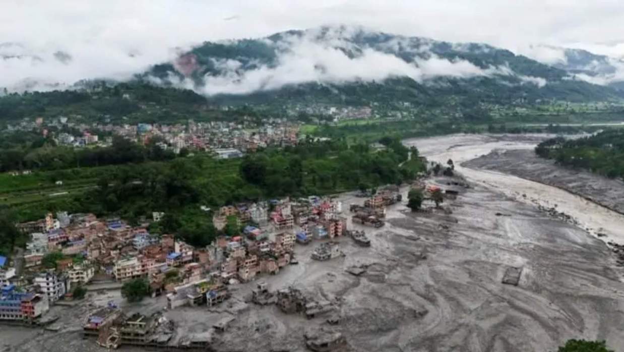নেপাল-তিব্বত সীমান্তে আকস্মিক বন্যা