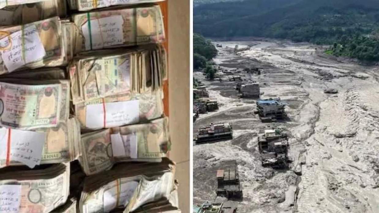  নেপালে বন্যায় ভেসে এলো সিন্দুক 