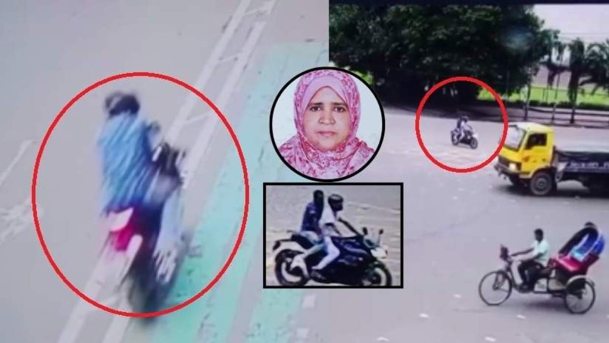 সেই ছিনতাইকারীদের সিসিটিভি ফুটেজ প্রকাশ
