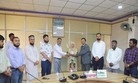ফুল ফান্ডেড স্কলারশিপ নিয়ে বিদেশ যাচ্ছে ২৬ যবিপ্রবির শিক্ষার্থী, সংবর্ধনা দিল প্রশাসন