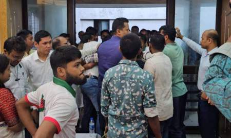 লক্ষ্মীপুরে জুলাই গণঅভ্যুত্থান দিবসের অনুষ্ঠানে হট্টগোল