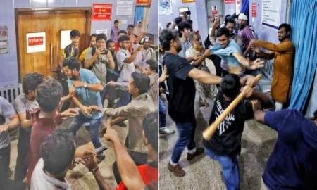 ন্যাশনাল হাসপাতালে ছাত্রদলের হামলা, আইনের আওতায় আনার দাবি এনডিএফের