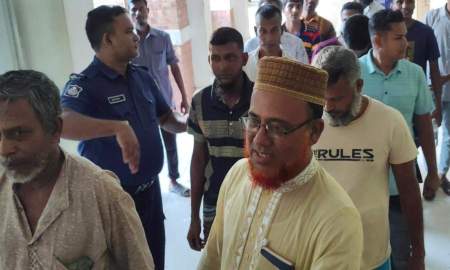চাঁদাবাজি মামলায় সহযোগীসহ জামায়াত নেতা হাজী নজরুল কারাগারে