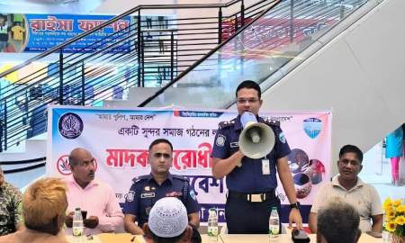 মাদক ব্যবসায়ী যে-ই হোক রেহাই নেই, সোজা জেলে পাঠানো হবে: এএসপি মাহমুদুল হাসান