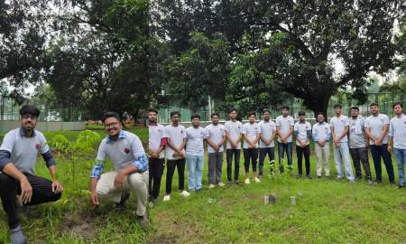 ছাত্রদলপন্থি দুই শিক্ষার্থীর উদ্যোগে ১৫২ একরে ১৫২ বৃক্ষরোপণ