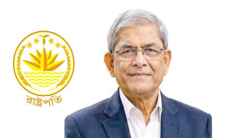 নবনির্বাচিত রাষ্ট্রপতি মির্জা ফখরুলকে জাবিপ্রবি ভিসির অভিনন্দন